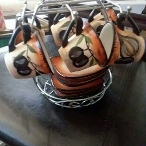 FARMHOUSE TEA SET DECOR NEED GONE ASAP